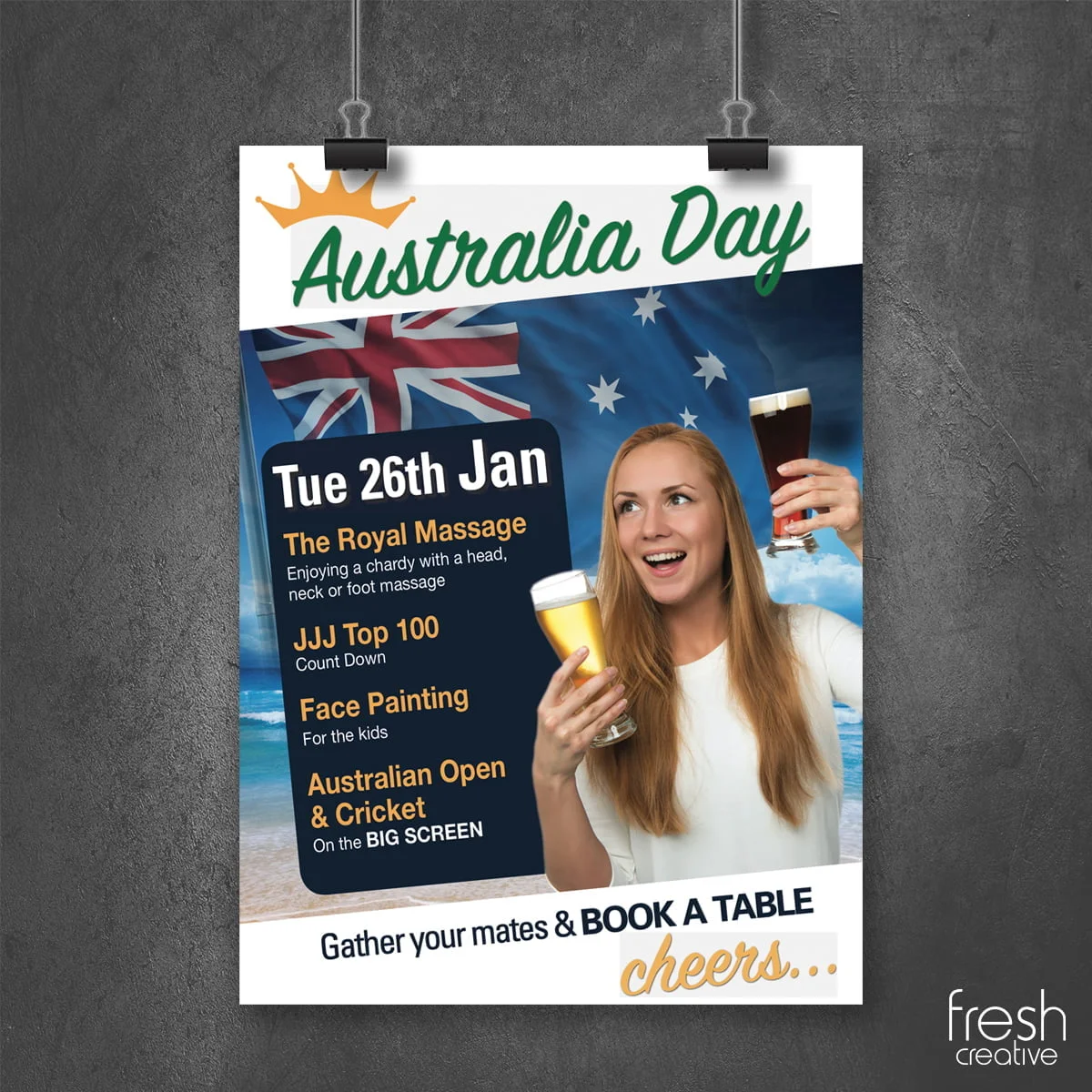 Australia Day Custom Poster