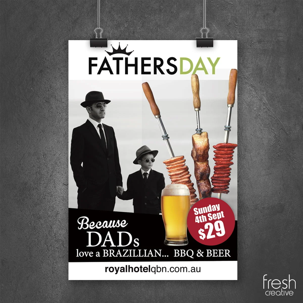 The Royal Queanbeyan Custom Poster