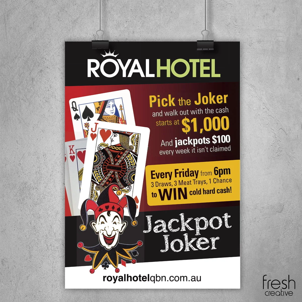 The Royal Hotel Joker Poster