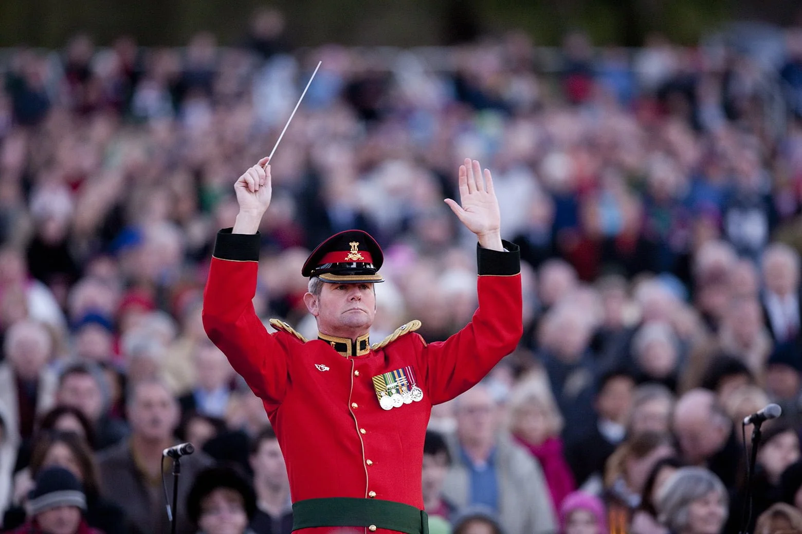 Conductor at Leadership On Fire Event At RMC Duntroon