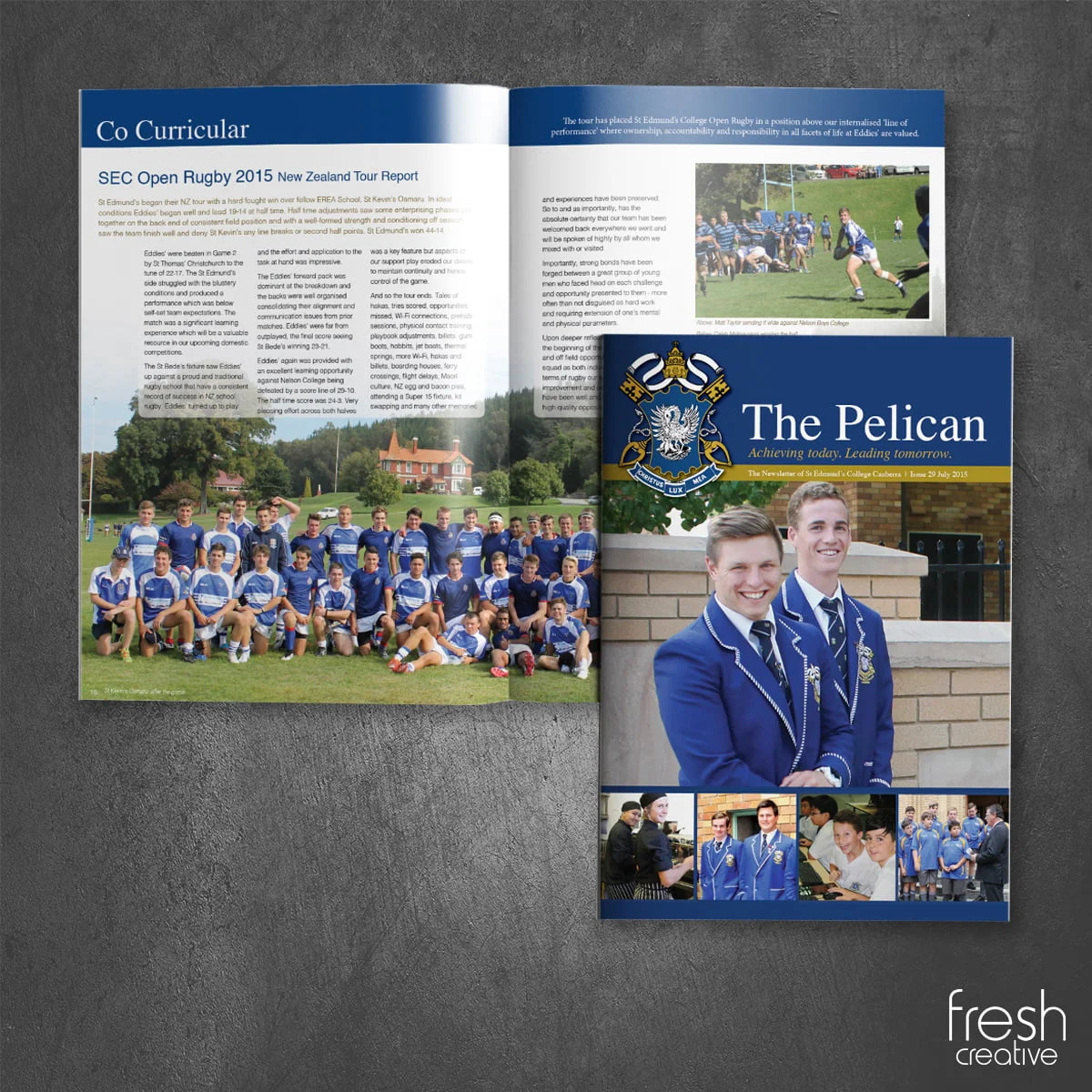 Marist College Canberra Pelican News Magazine