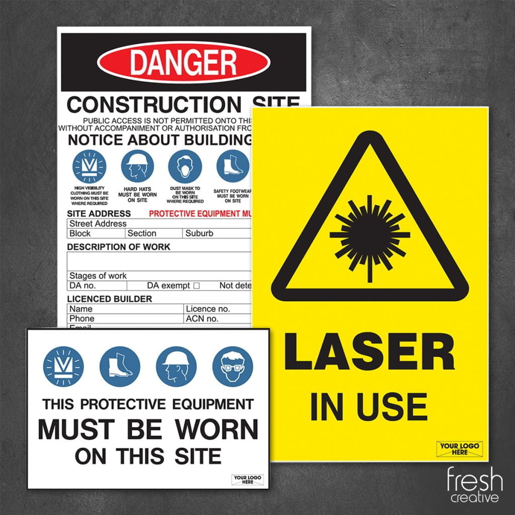 Custom Construction Site Signage Canberra Custom Construction Site Signage Canberra