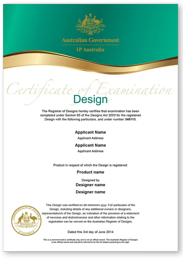 design-certificate