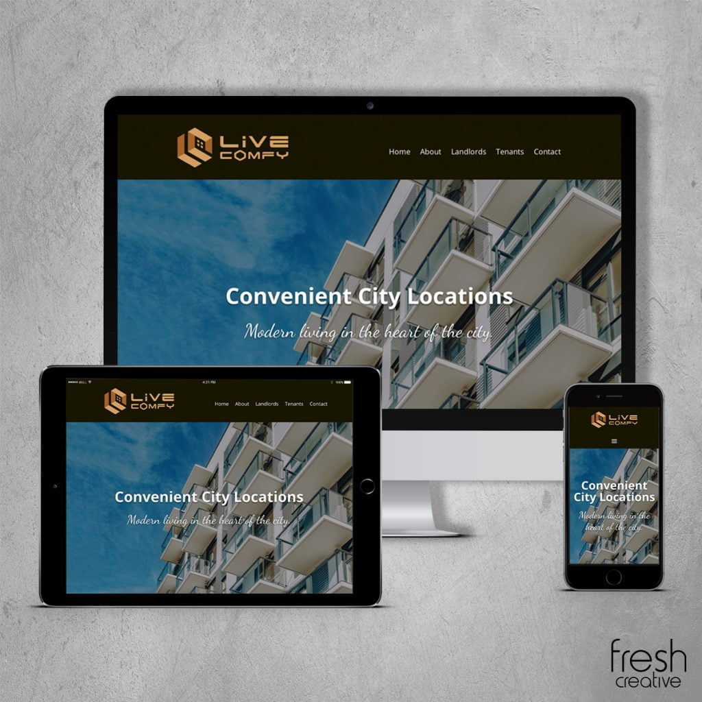 LiveComfy New Website Design