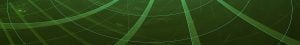 Abstract digitally generated green wavy background