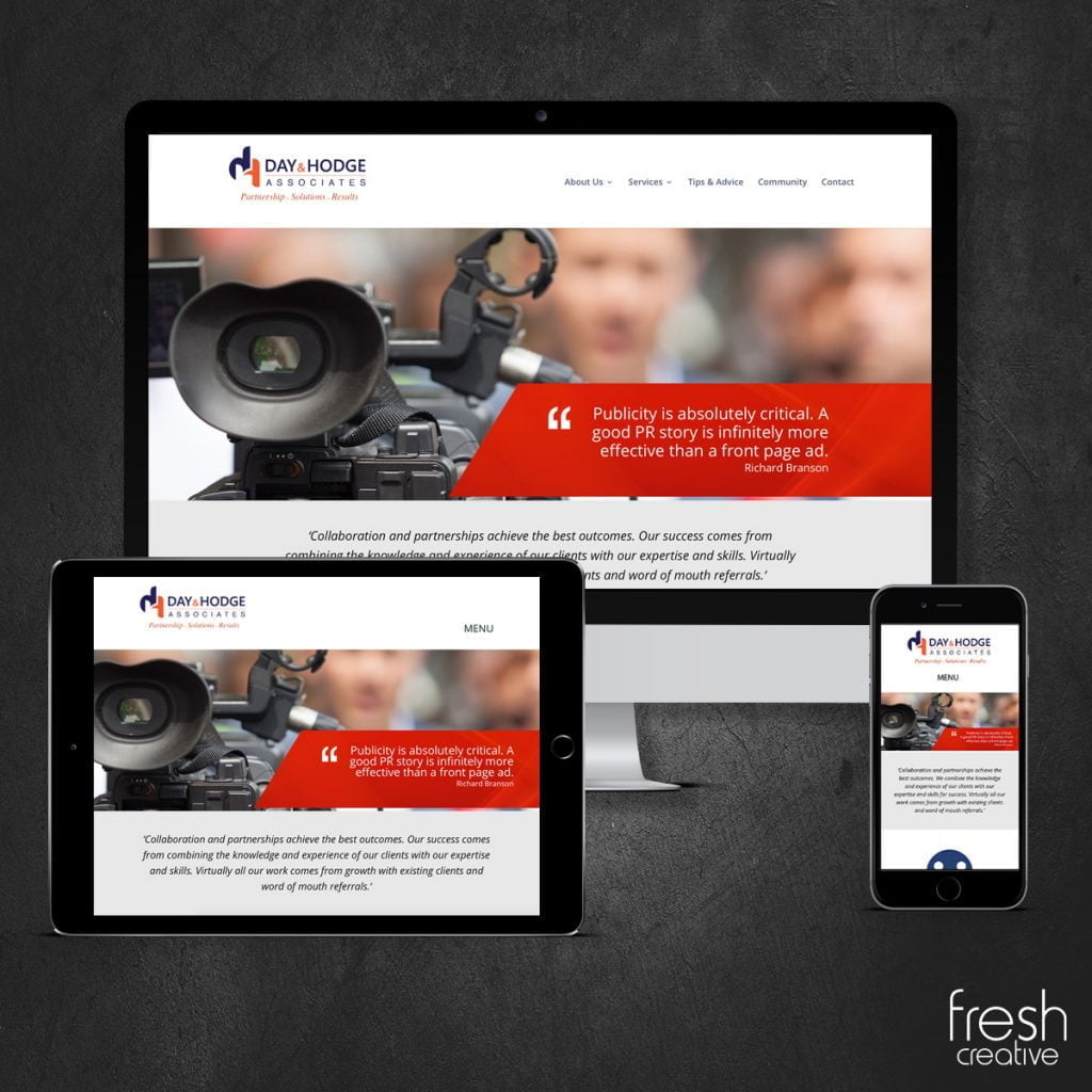 Day and Hodge Website Design Canberra