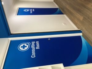 Capital Chemist Shop Door Signage