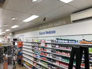 Capital Chemist Shop Interior