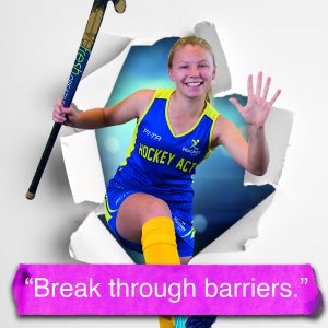 Hockey signage and sponsorship