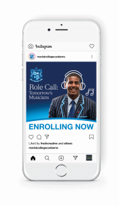 Marist College Canberra Instagram Post